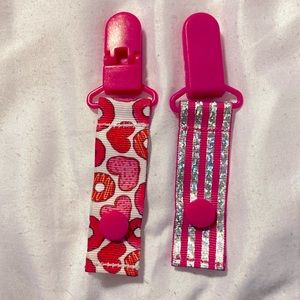 Heart tubie IV feeding oxygen tube clips